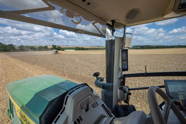 Moisson céréales Châlons-en-Champagne